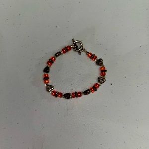 💙 Vintage Beaded Toggle Bracelet